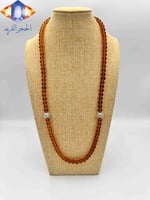 حجر الكهرمان العسلي المعالج الفاخر في السبحه الذكي...