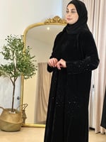 عباية شتويه مخمل