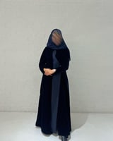 عبايه شتويه ملونه