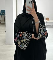 عبايا صيفيه عمليه تطريز