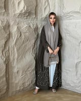 عبايه صيفيه ملونه