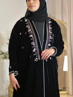 عباية شتويه مخمل