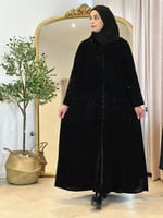 عباية شتويه مخمل