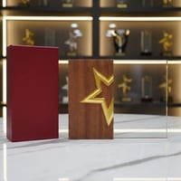 درع من الكرستال مع الطباعة21