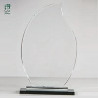 A4 درع من الكرستال مع الطباعة