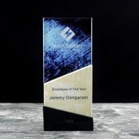 درع من الكرستال مع الطباعة3