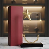 درع من الكرستال مع الطباعة19