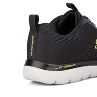 حذاء سكيتشرز اسود بنعل مريح lite weight