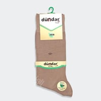 جوارب رجالية تركي رسمية لون بيج-دوندار ( 1 جوز )