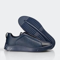 حذاء كاجوال من فيكتور كلارك جلد اسود بنعل طبي