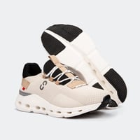 حذاء on رياضي مريح للجري والنادي - أسود وبيج