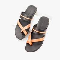 حذاء فيكتور كلارك اسود وبنى