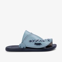 حذاء شرقي طبي وطني ضد الماء - سماوي وكحلي