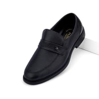 جزمه لوفر صناعة ايطالية طبية جلد اسود طبيعي