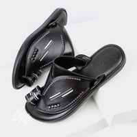 حذاء شرقي طبي أسود - ايطالي من ماركو