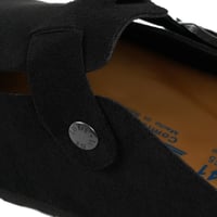 نعال رجالي اسباني جلد طبيعي اسود