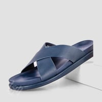 نعال طبي كحلي سادة من فيكتور كلارك