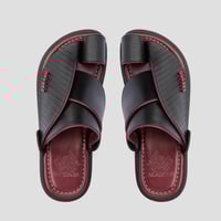 حذاء شرقي سعودي بأفضل خامات الجلد الأسود والخمري