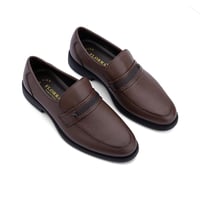 جزمه لوفر باللون الكافي طبية إيطالية