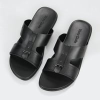 نعال جلد أسود طبي من فيكتور كلارك