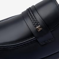 حذاء رسمي إيطالي رجالي - أسود فورمال