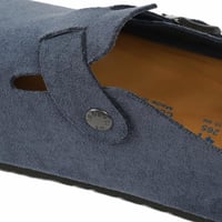 نعال رجالي اسباني جلد طبيعي كحلي