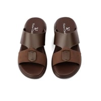 نعال شرقي خليجي جلد كافي ماركة فيكتور كلارك