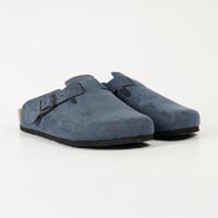 نعال رجالي اسباني جلد طبيعي كحلي