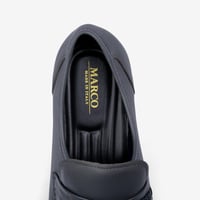 حذاء ماركو رسمي إيطالي رجالي -رمادي كلاسيكي