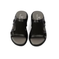 نعال شرقي خليجي جلد اسود ماركة فيكتور كلارك