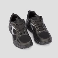 حذاء كاجوال رياضي بتصميم مذهل باللون الأسود