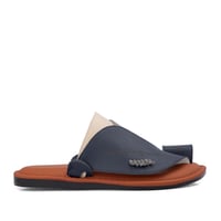 نعال شرقي طبي بتدرجات مميزة للون الرمادي والسكري