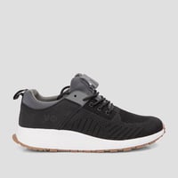 حذاء طبي كاجوال أسود ورمادي من فيكتور كلارك