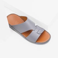 حذاء طبي إيطالي رمادي من ماركو