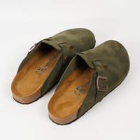 نعال رجالي اسباني جلد طبيعي زيتي