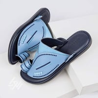 حذاء شرقي طبي سماوي- ايطالي من ماركو