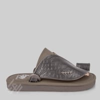 حذاء شرقي بخامات إيطالية جلد رصاصي