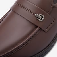 حذاء رسمي إيطالي رجالي - بني كلاسيكي