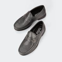 حذاء رسمي اسباني رمادي غامق كلاسيكي من (ماركو)