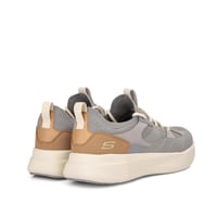 حذاء سكيتشرز رياضي بتصميم مذهل باللون الرمادي