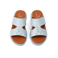 نعال شرقي خليجي جلد كحلي ماركة فيكتور كلارك