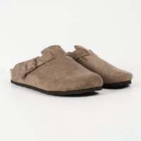 نعال رجالي اسباني جلد طبيعي بيج غامق