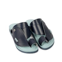 حذاء شرقي وطني ميموري فوم - جلد كحلي