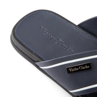 نعال فيكتور كلارك جلد كحلي