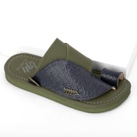 نعال خليجي وطني كحلي وزيتي