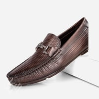 حذاء رسمي كلاسيكي طبي بني قهوجي من فيكتور كلارك