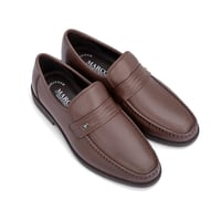 حذاء ماركو رسمي إيطالي رجالي - فورمال بني