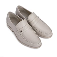 جزمه ماركو رسمي طبي جلد طبيعي بيج ايطالي