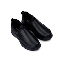 حذاء كاجوال جلد طبي من فيكتور كلارك - فخامة الاسود