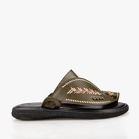 نعال طبي إيطالي زيتي مطرز من ماركو